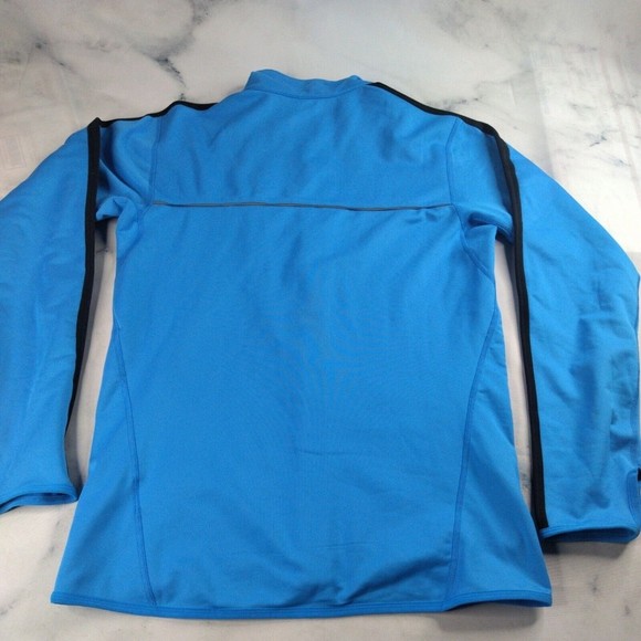NIKE Running Womens Sz Small Blue Full Zip Jacket - Picture 8 of 9